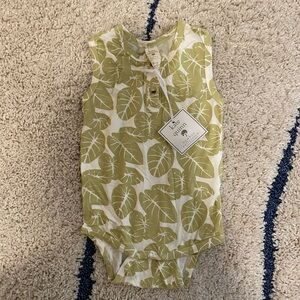 NWT Kate Quinn Sleeveless Henley Bodysuit